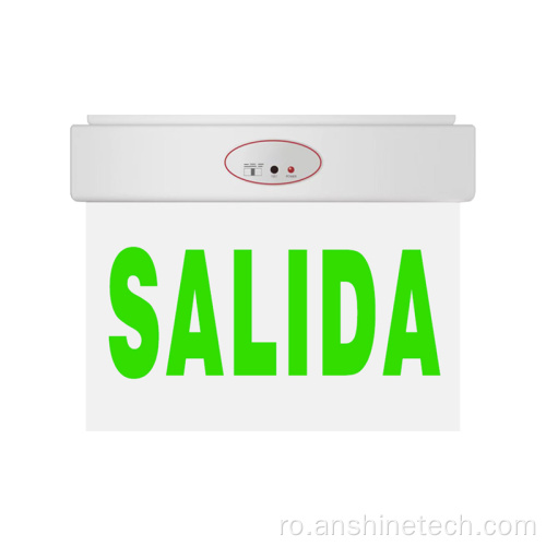 Mini semn de ieșire de urgență de 4W